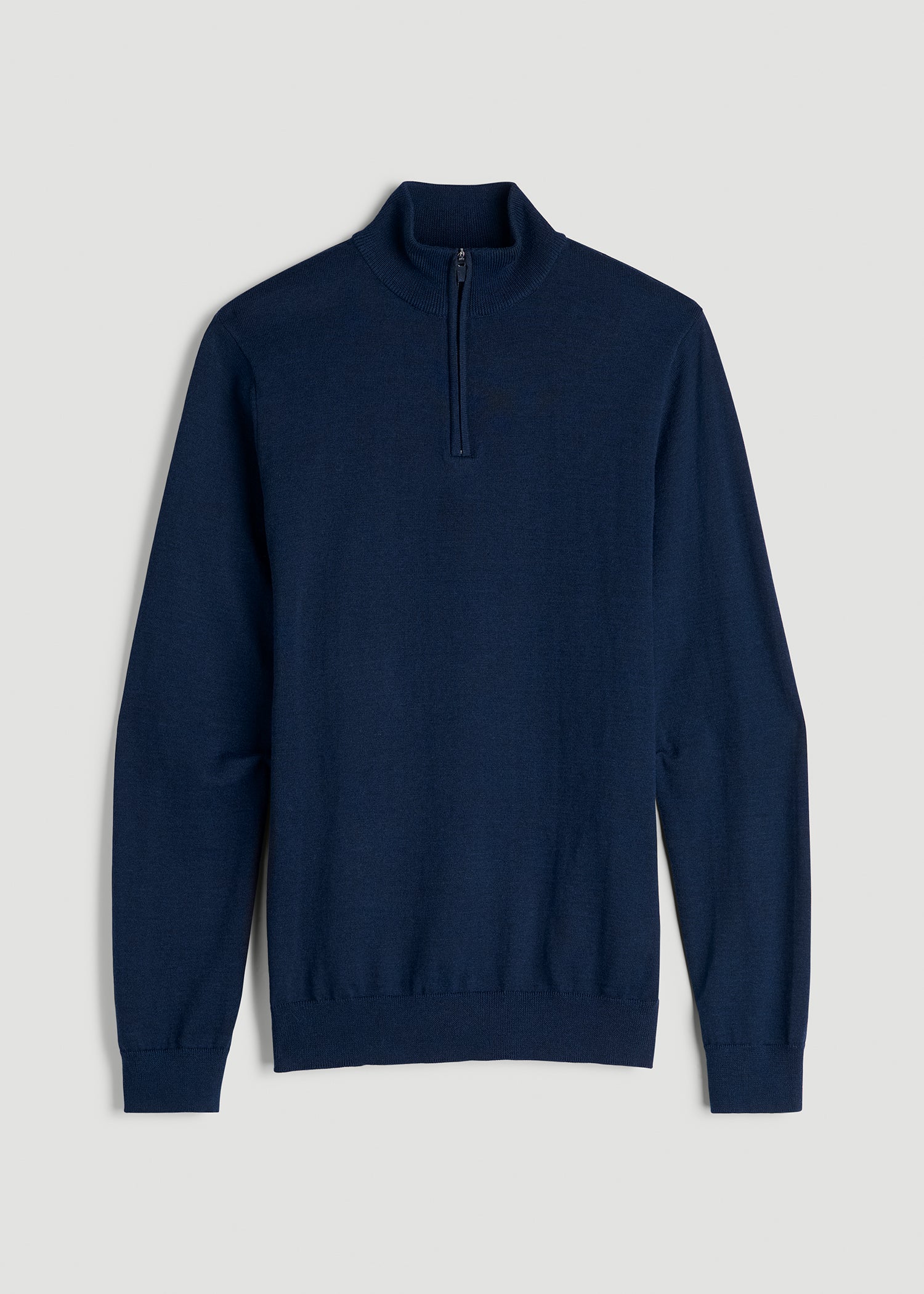 Everyday Quarter-Zip Sweater for Tall Men in Patriot Blue