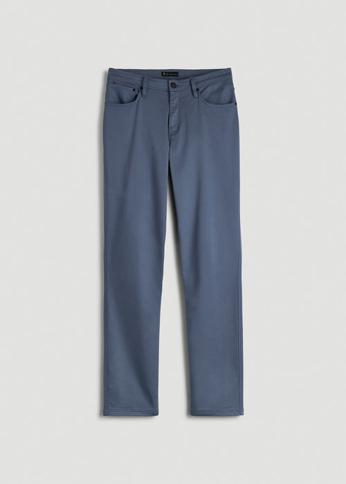 Everyday Comfort 5-Pocket TAPERED-FIT Pant for Tall Men in Blue Slate