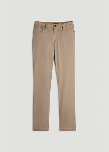 Everyday Comfort 5-Pocket TAPERED-FIT Pant for Tall Men in Dark Sand