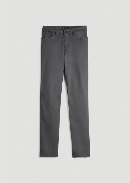 Everyday Comfort 5-Pocket TAPERED-FIT Pant for Tall Men in Iron Grey