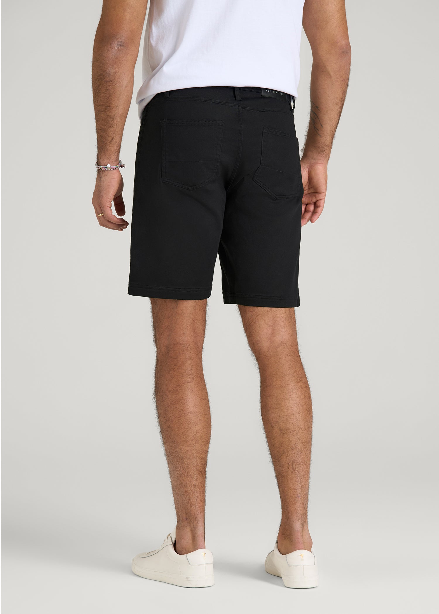 Everyday Comfort 5 Pocket Short for Tall Men in Black 38 / Tall / Black Everyday Comfort 5 Pocket Short for Tall Men in Black 38 / Tall / Black