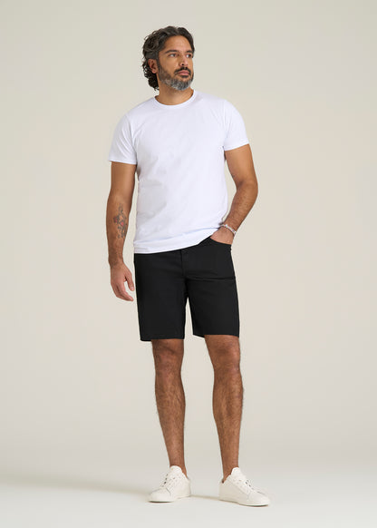 Everyday Comfort 5 Pocket Short for Tall Men in Black