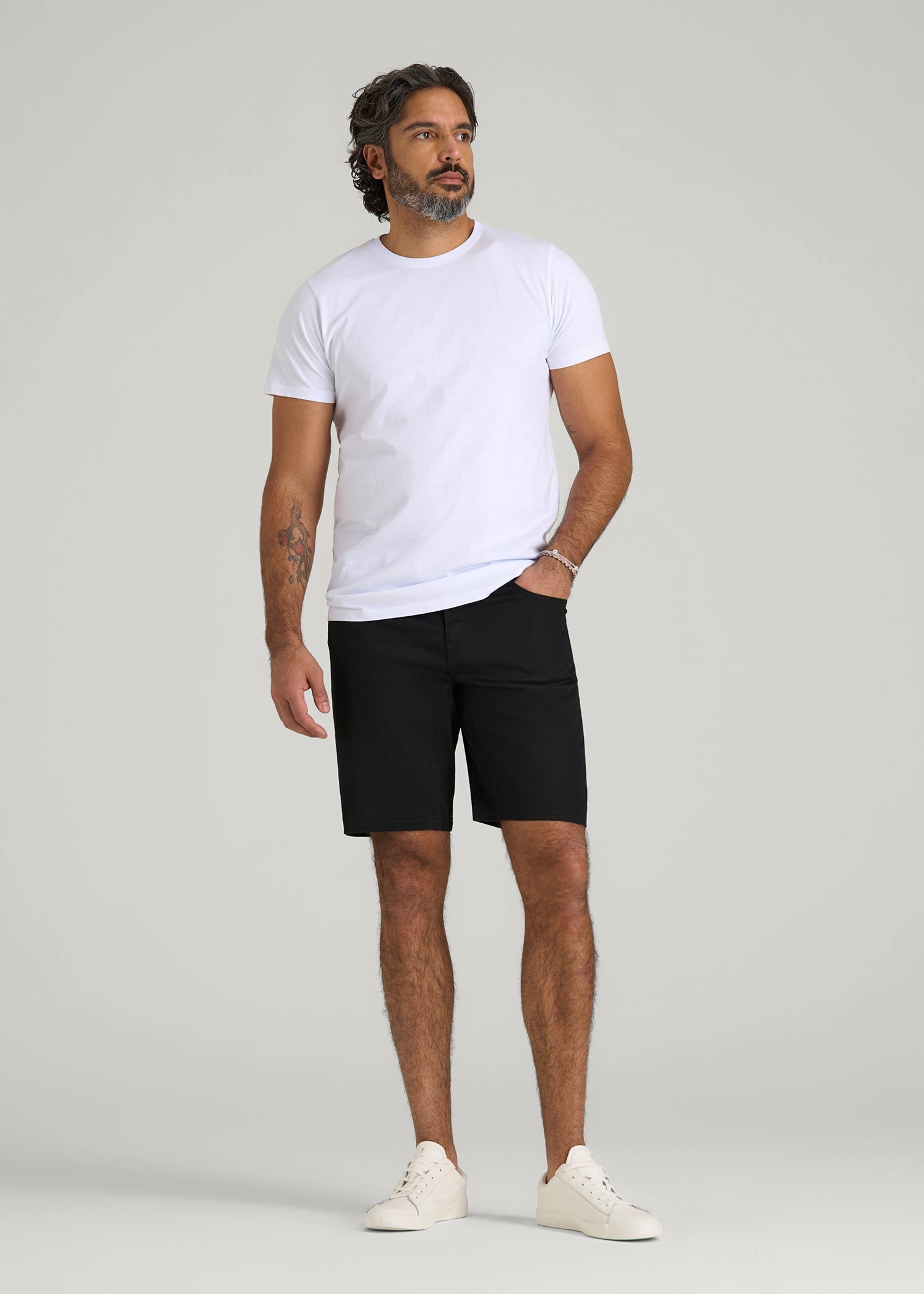 6/30迄 DW 5-Pocket Shorts MEN XL Black Everyday Comfort 5 Pocket Short for Tall Men | American Tall