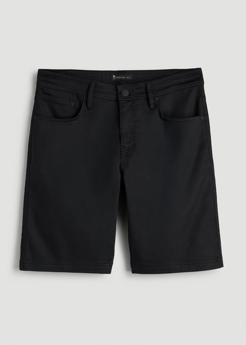 Everyday Comfort 5 Pocket Short for Tall Men in Black