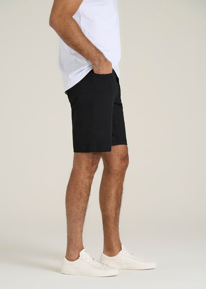 Everyday Comfort 5 Pocket Short for Tall Men in Black