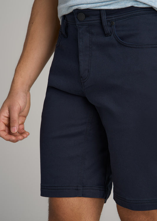 Everyday Comfort 5 Pocket Short for Tall Men in True Navy