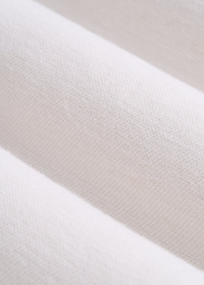 Everyday Comfort Terry Overshirt for Tall Men in White Swan