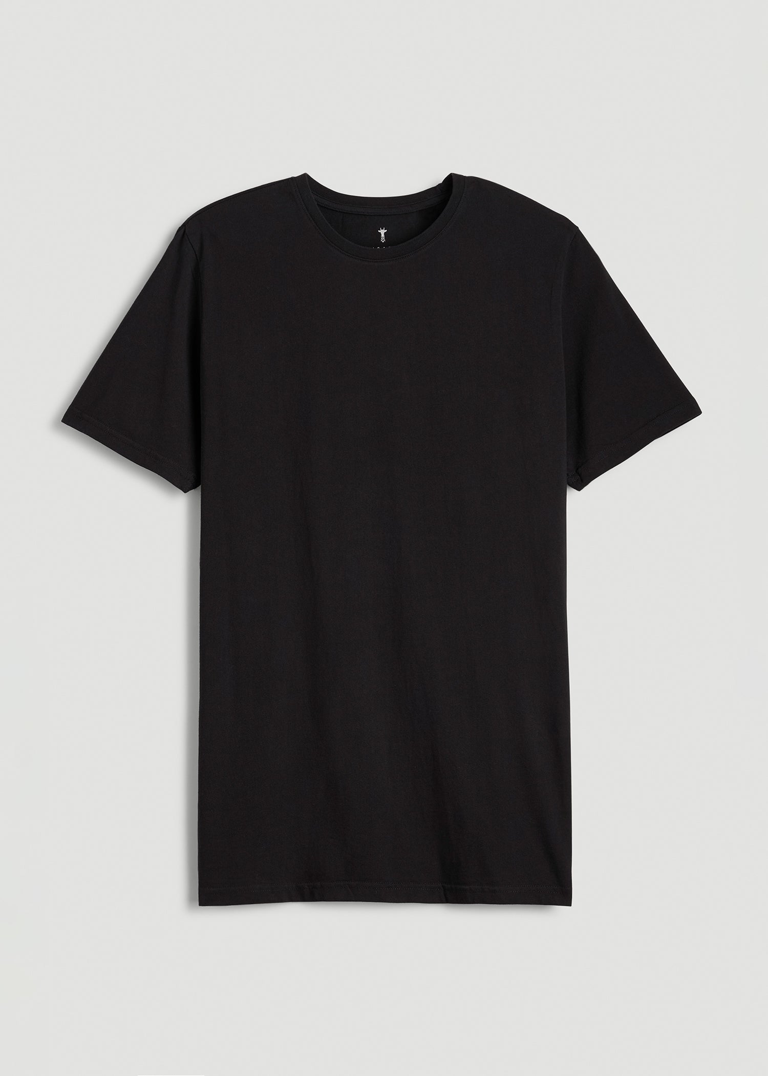 The Everyday Regular Fit Crewneck T-Shirt for Tall Men in Black