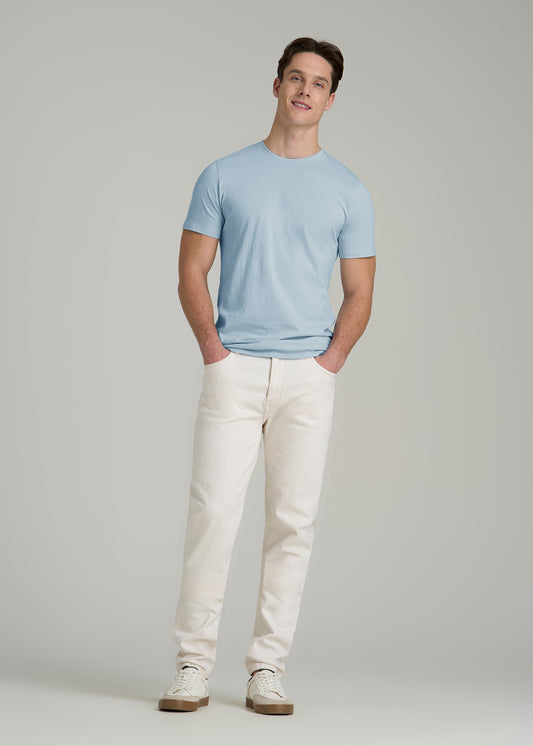 The Everyday REGULAR-FIT Crewneck Tall Men's T-Shirt in Ice Blue