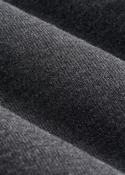 Everyday Crewneck Sweater for Tall Men in Charcoal Mix