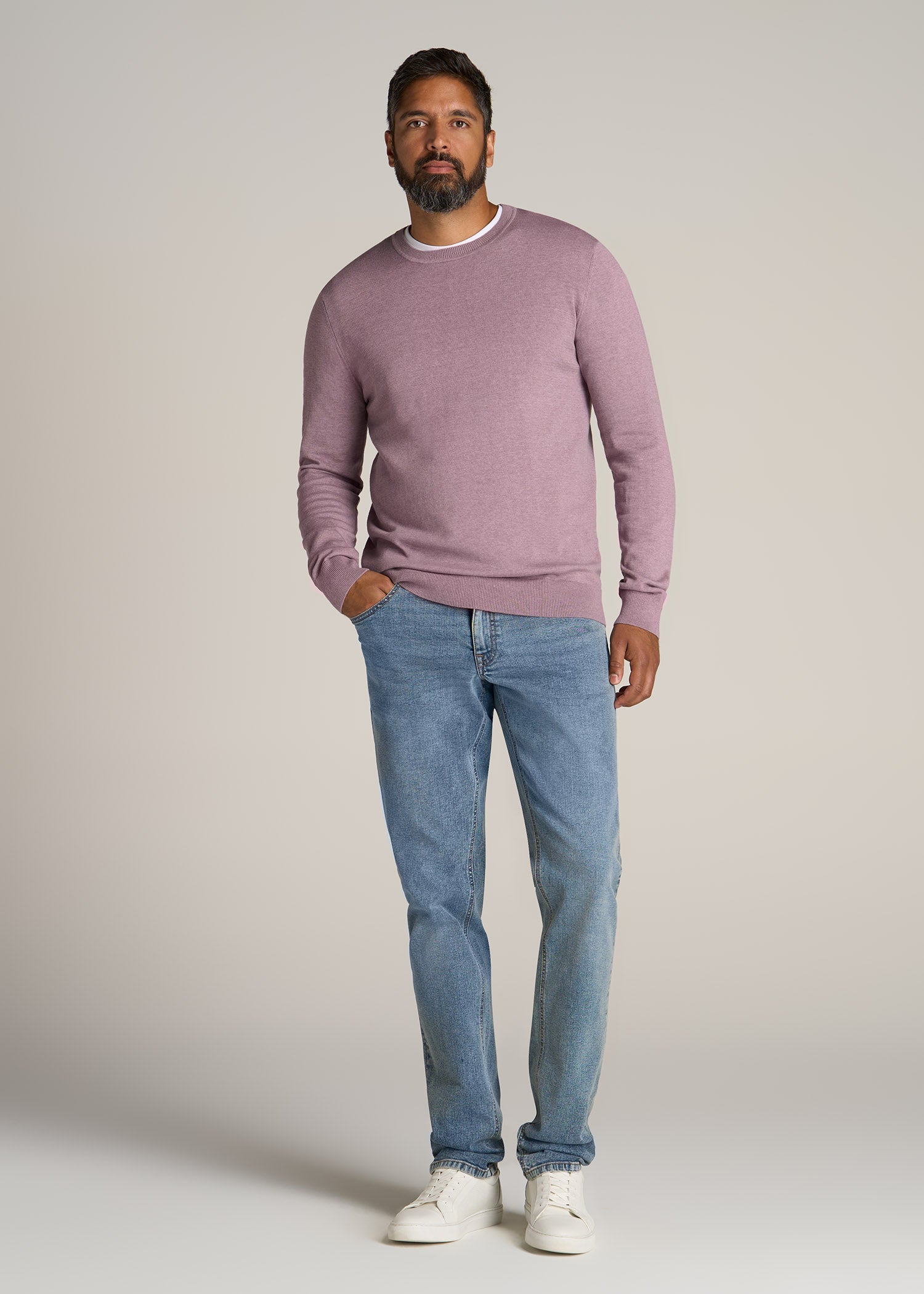 American-Tall-Men-Everyday-Crew-Neck-Sweater-Lavender-Fog-full