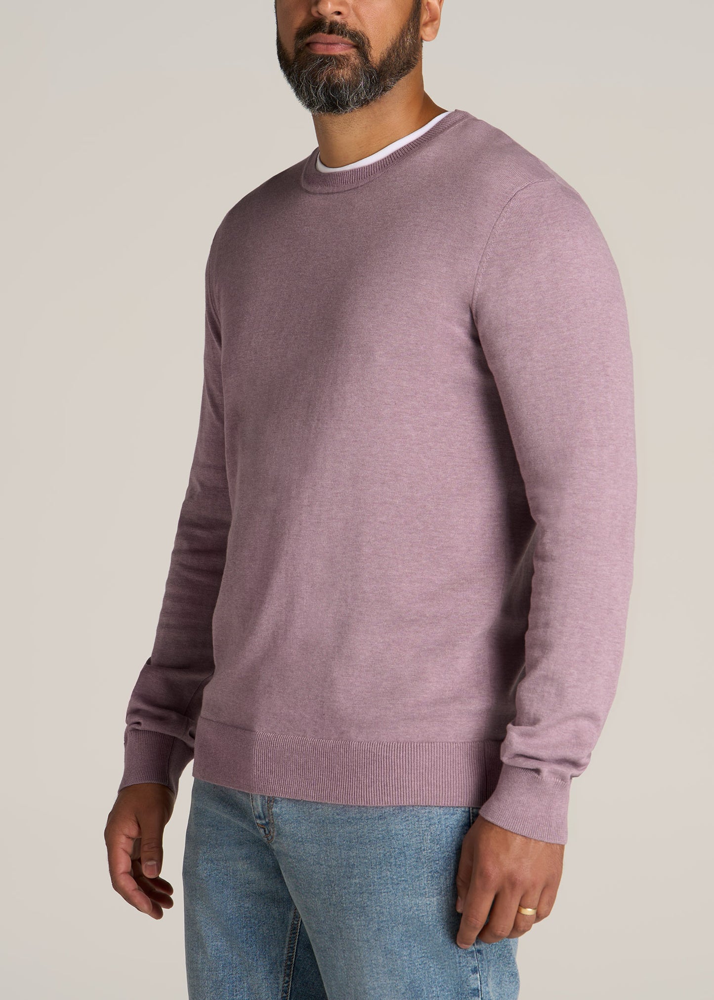 American-Tall-Men-Everyday-Crew-Neck-Sweater-Lavender-Fog-side