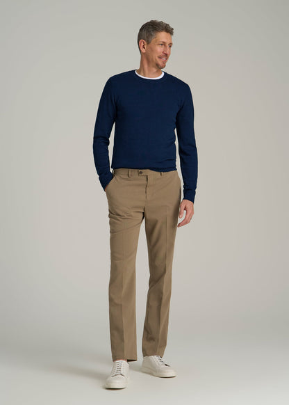 Everyday Crewneck Sweater for Tall Men in Patriot Blue