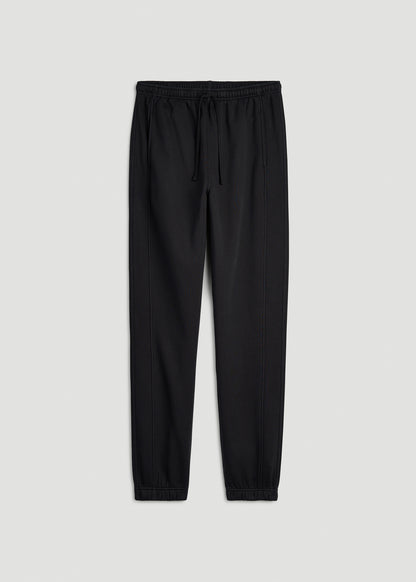 Everyday Fleece Cinched Bottom Sweatpants for Tall Men in Black