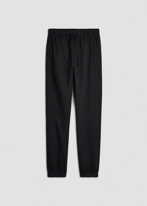 Everyday Fleece Cinched Bottom Sweatpants for Tall Men in Black