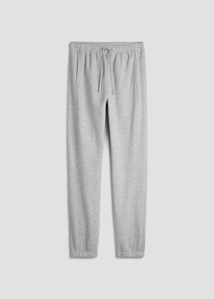 Everyday Fleece Cinched Bottom Sweatpants for Tall Men in Grey Mix