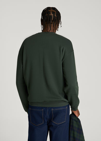 Everyday Fleece Crewneck for Tall Men in Boreal Forest