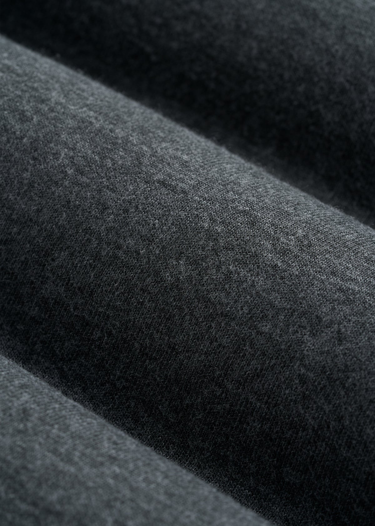 Everyday Fleece Crewneck for Tall Men in Charcoal Mix