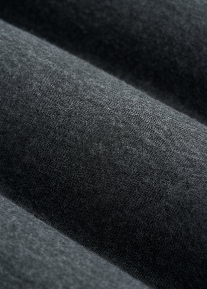 Everyday Fleece Crewneck for Tall Men in Charcoal Mix