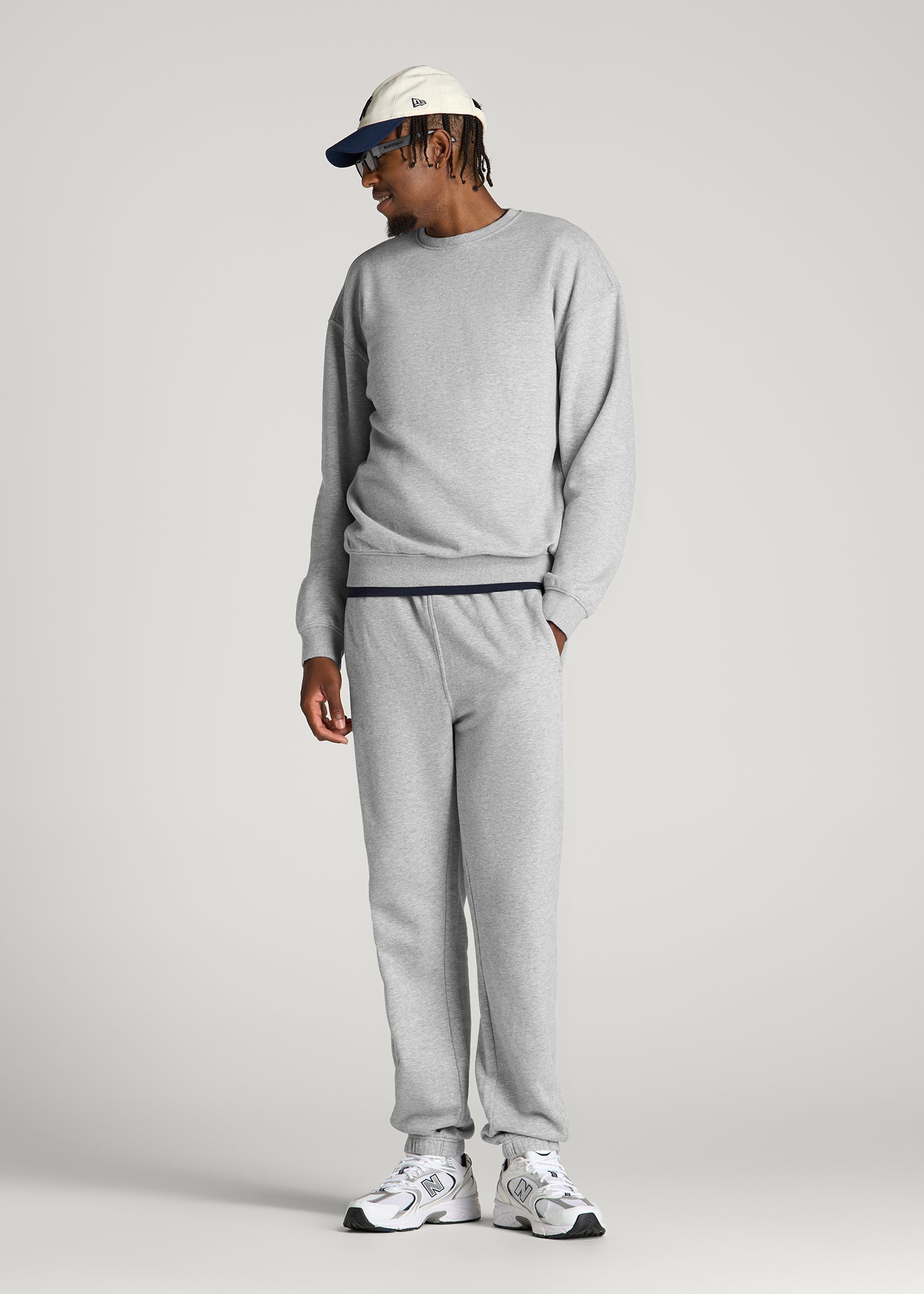Everyday Fleece Crewneck for Tall Men | American Tall