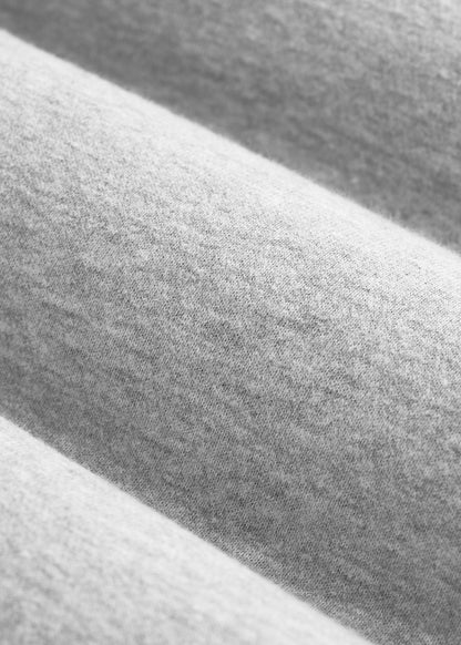 Everyday Fleece Crewneck for Tall Men in Grey Mix