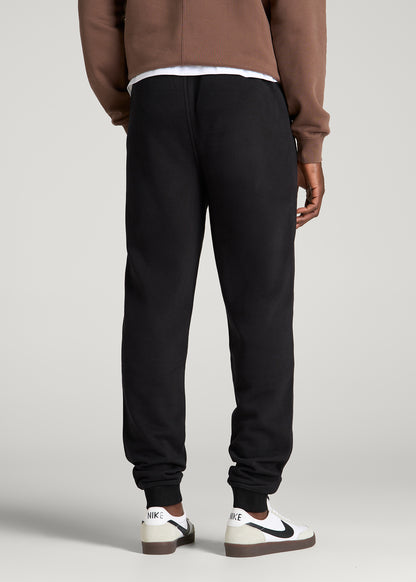 Everyday Fleece Jogger for Tall Men in Black