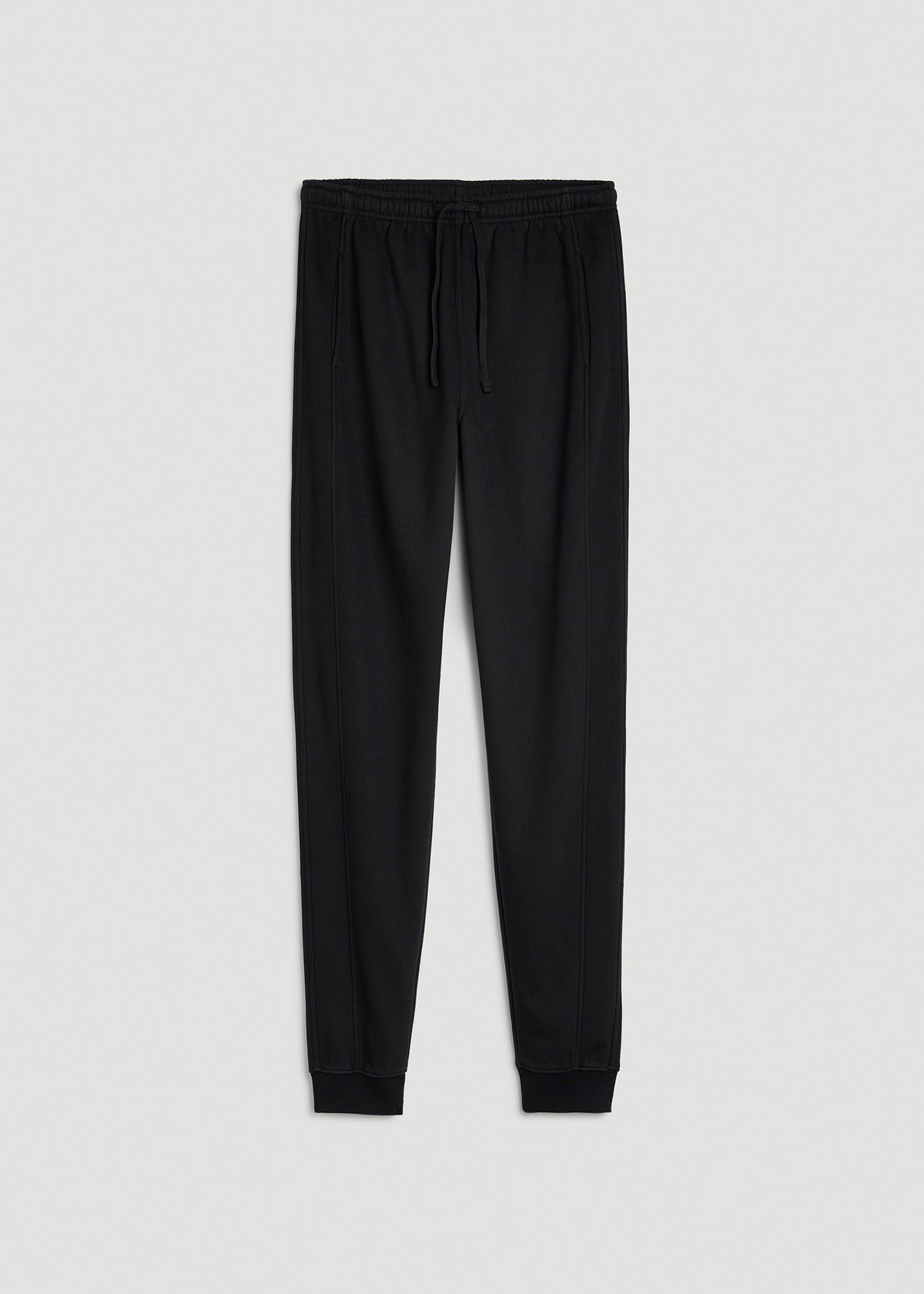 Everyday Fleece Jogger for Tall Men in Black