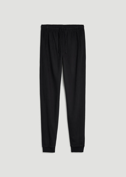 Everyday Fleece Jogger for Tall Men in Black