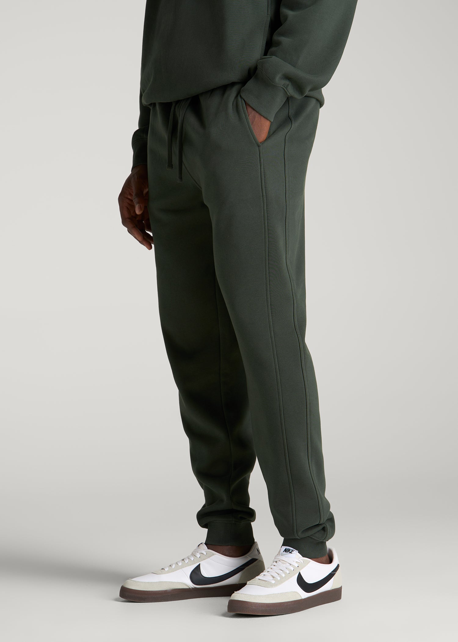 Everyday Fleece Jogger for Tall Men in Boreal Forest