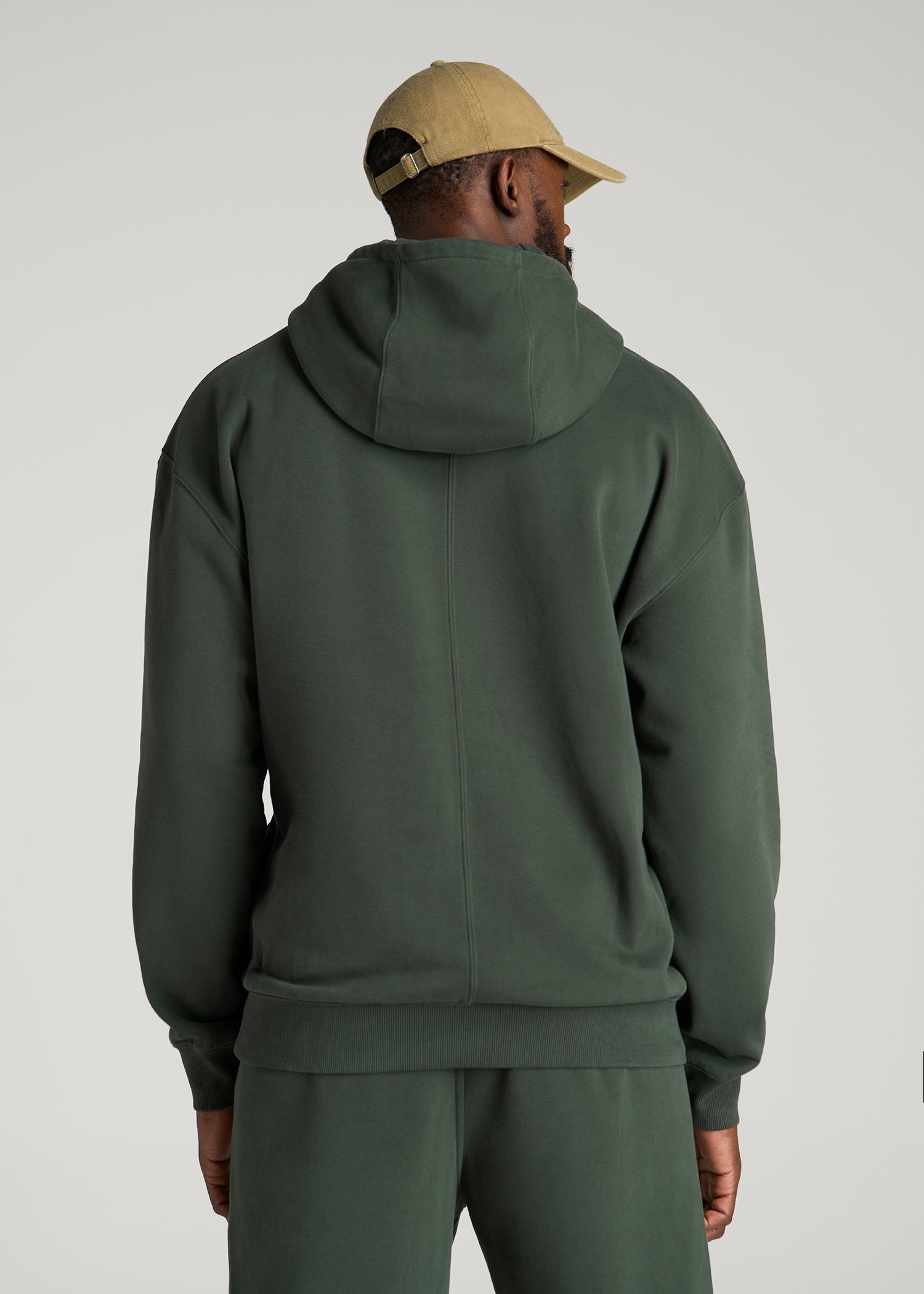 Everyday Fleece Popover Hoodie for Tall Men in Boreal Forest