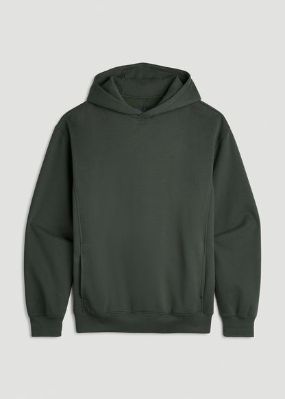 Everyday Fleece Popover Hoodie for Tall Men in Boreal Forest