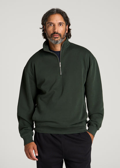 Everyday Fleece Quarter Zip for Tall Men in Boreal Forest