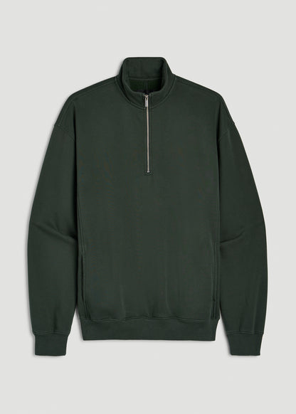 Everyday Fleece Quarter Zip for Tall Men in Boreal Forest