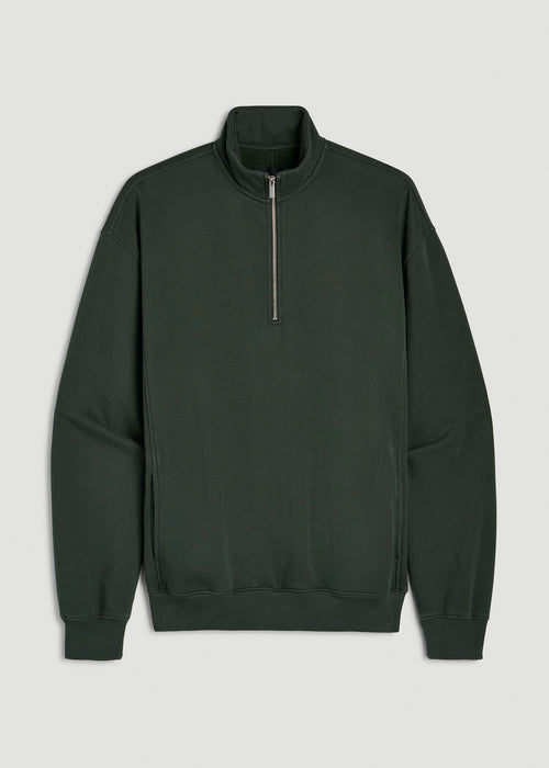 Everyday Fleece Quarter Zip for Tall Men in Boreal Forest