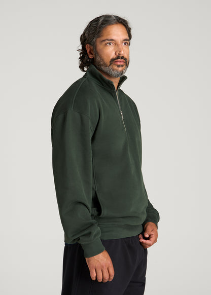 Everyday Fleece Quarter Zip for Tall Men in Boreal Forest