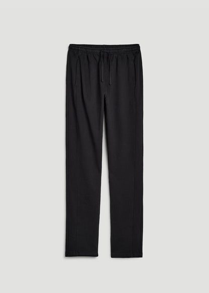 Everyday Fleece Straight Leg Sweatpants for Tall Men in Black