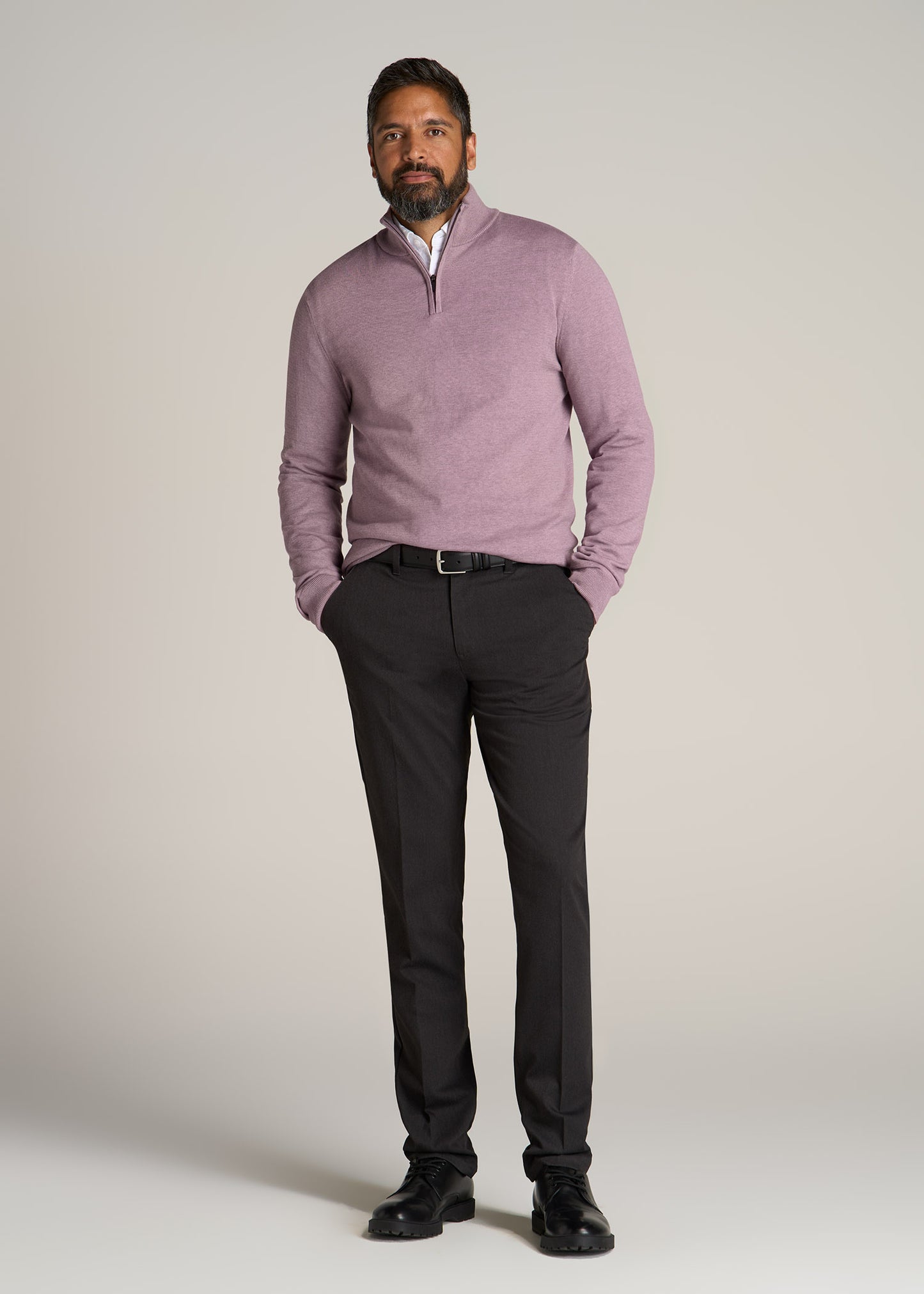 American-Tall-Men-Everyday-Quarter-Zip-Sweater-Lavender-Fog-full