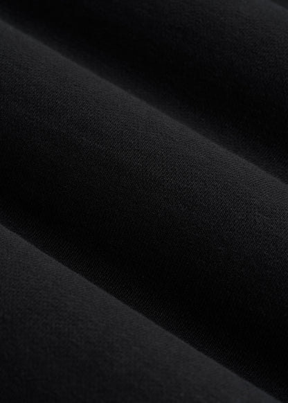 Everyday French Terry Cinched Bottom Sweatpants for Tall Men in Black