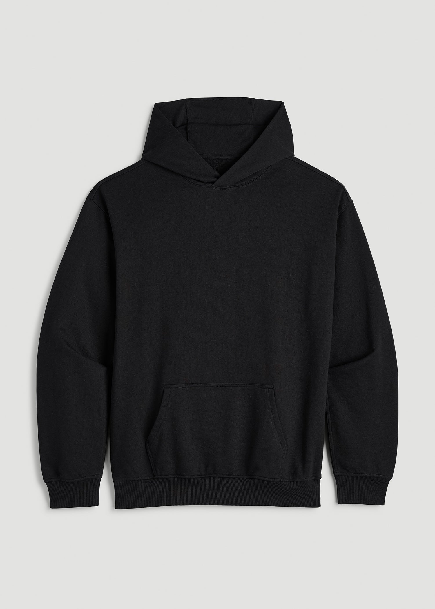 美品OVY French Terry P/O Hoodie black KAJA French Terry Hoodie for Tall Men | American Tall