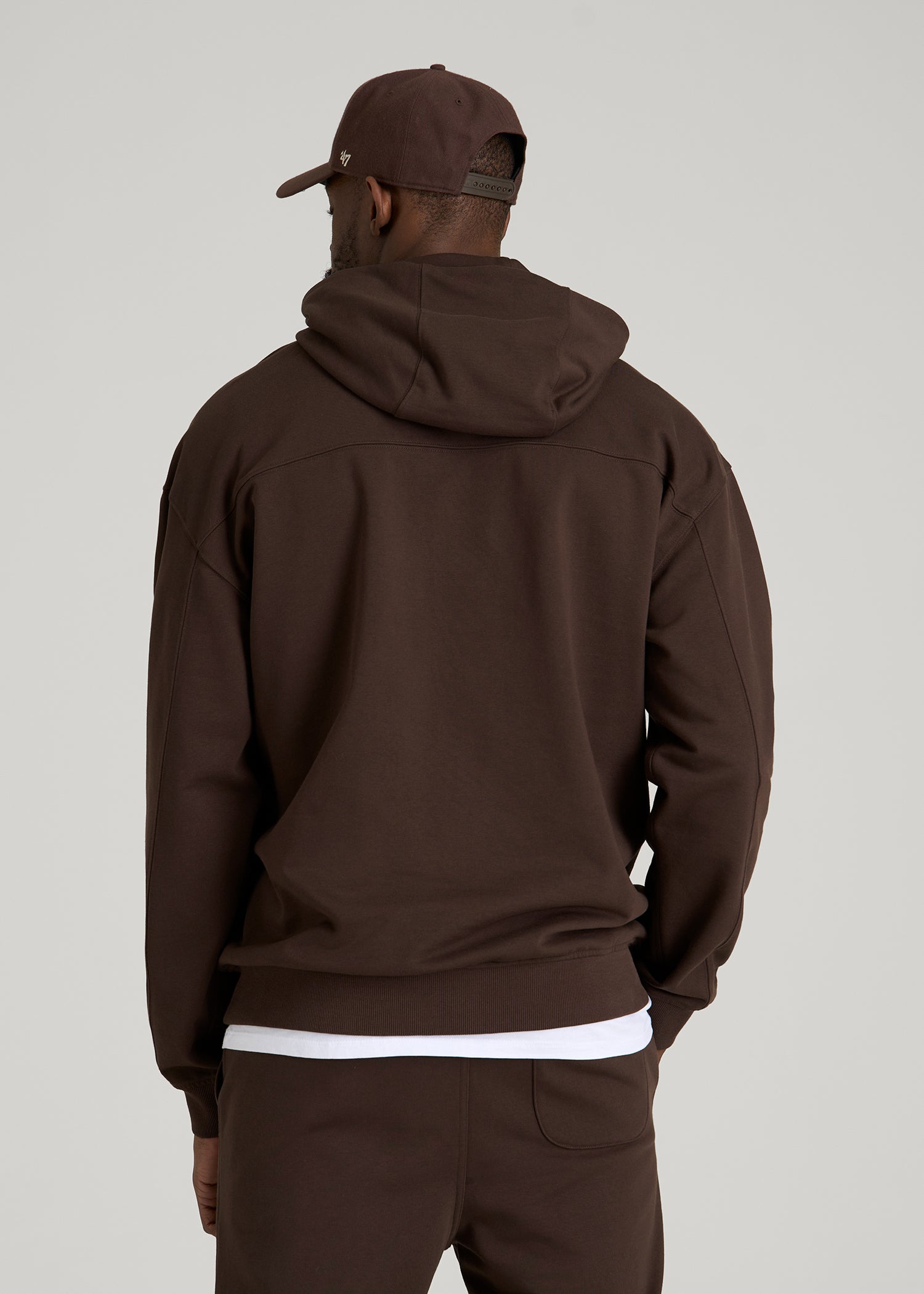 French Terry Hoodie for Tall Men | American Tall