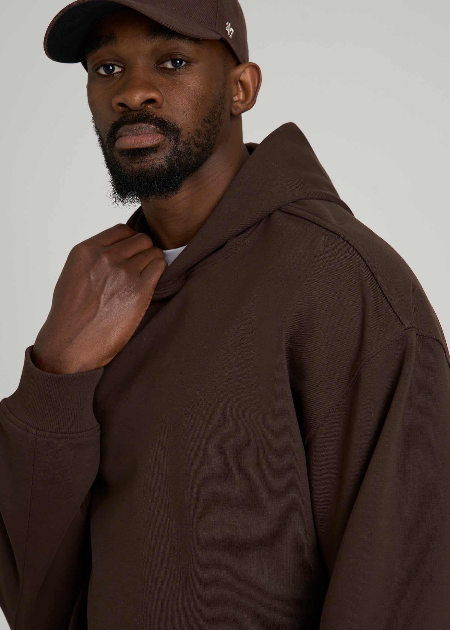 French Terry Hoodie for Tall Men | American Tall