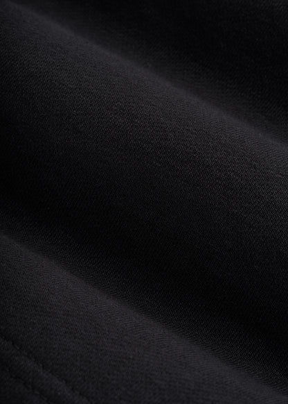 Everyday French Terry Shorts for Tall Men in Black