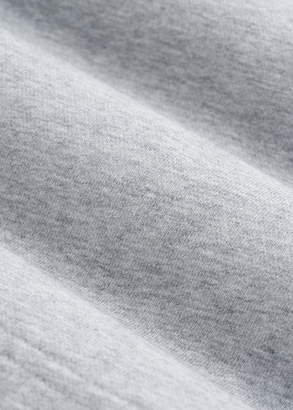 Everyday French Terry Shorts for Tall Men in Grey Mix