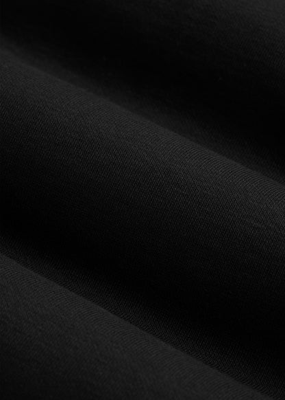 Everyday French Terry Straight Leg Sweatpants for Tall Men in Black
