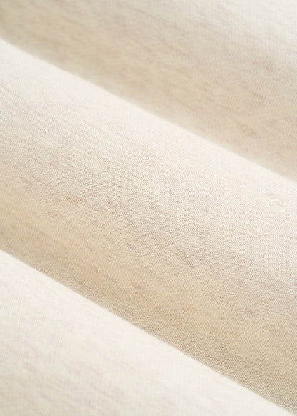 Everyday French Terry Straight Leg Sweatpants for Tall Men in Heathered Oatmeal