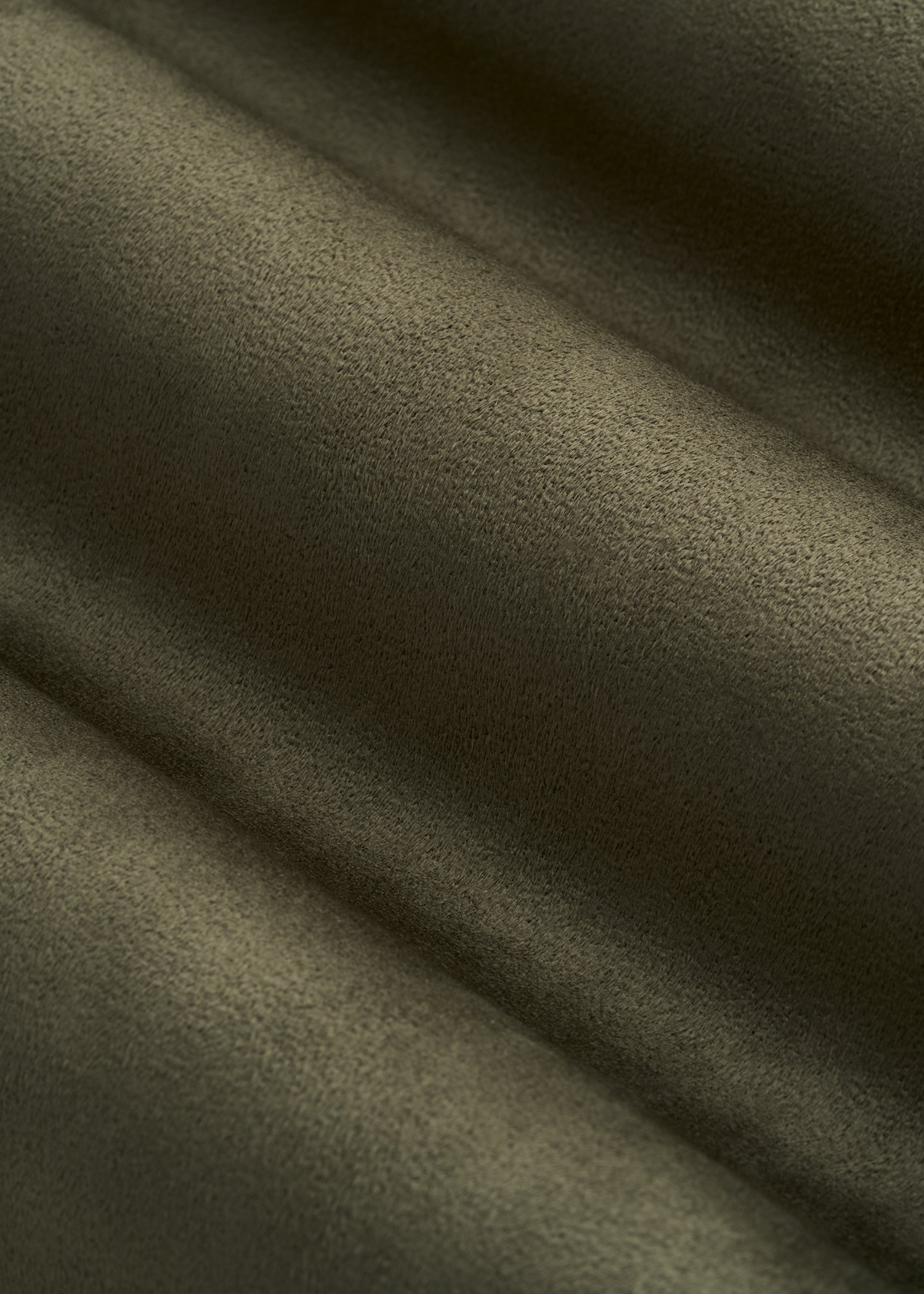 True Touch Suede Trucker Jacket for Tall Men in Forest Night