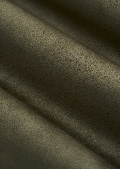 True Touch Suede Trucker Jacket for Tall Men in Forest Night