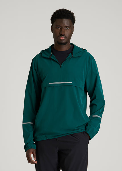 Featherweight Packable Anorak for Tall Men | American Tall
