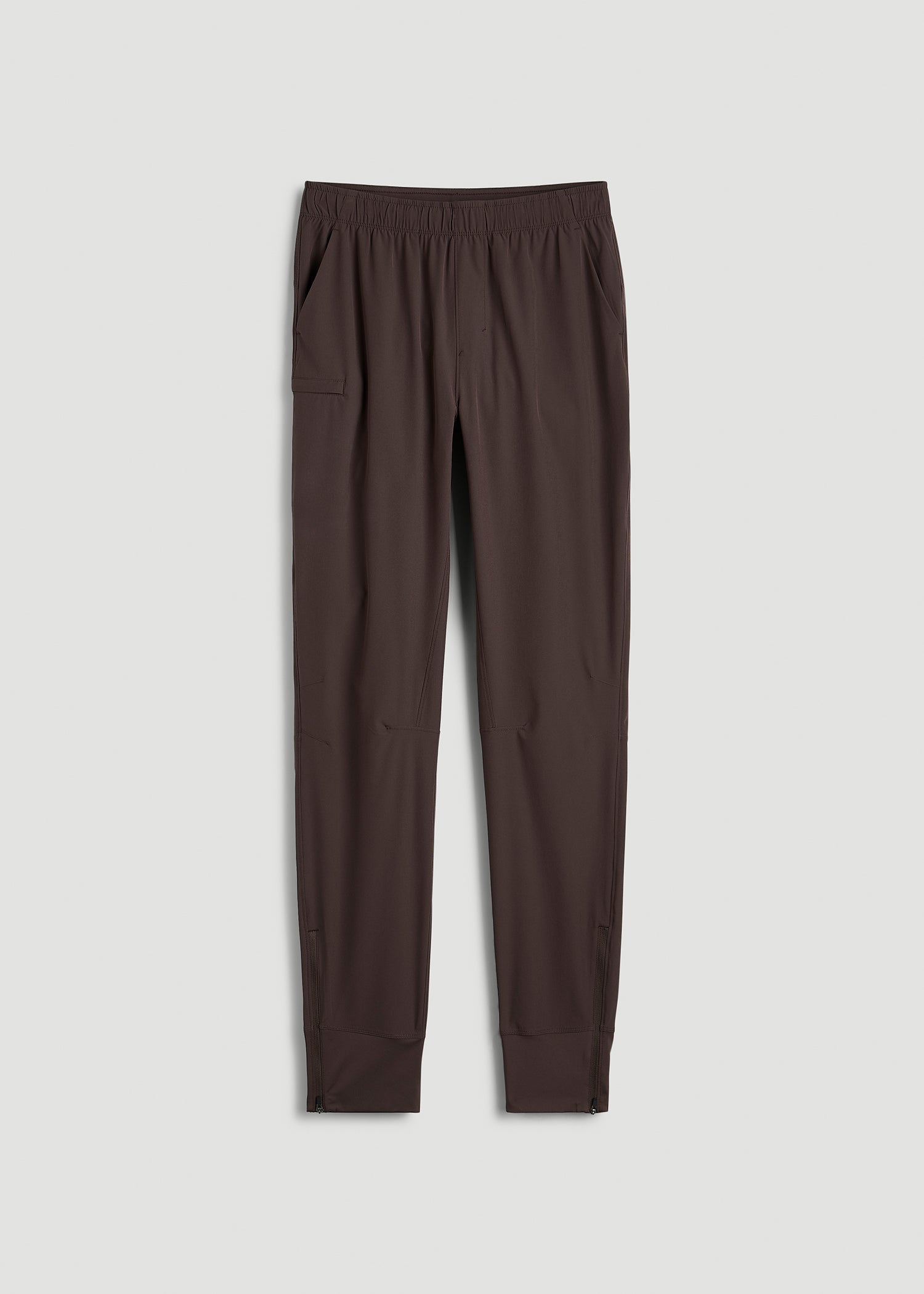Featherweight Perforated Training Jogger for Tall Men in Espresso