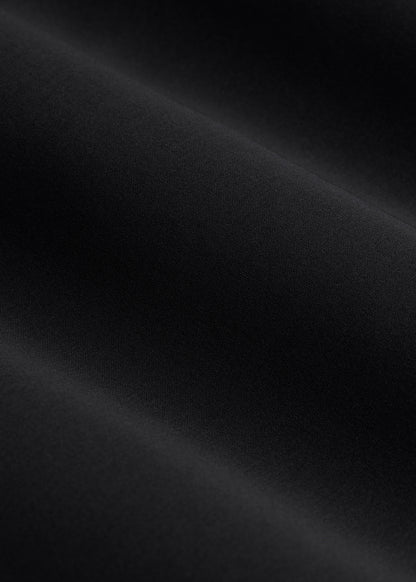 Featherweight Perforated Training Shorts for Tall Men in Black